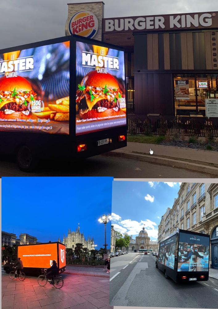 Camion LEd Publicitaire – Buzzmag